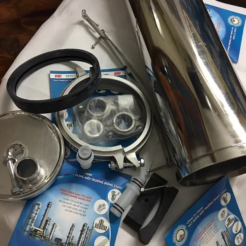 Vỏ inox chứa màng lọc RO 8040