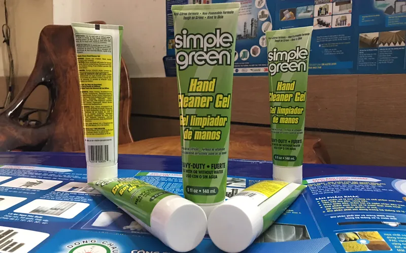 Ứng dụng của Simple Green Hand Gel Cleaner 