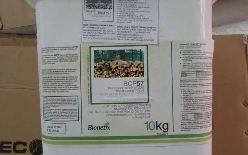 Bionetix BCP57 - Men Vi Sinh Xử Lý Nước Thải Giấy và Bột Giấy 
