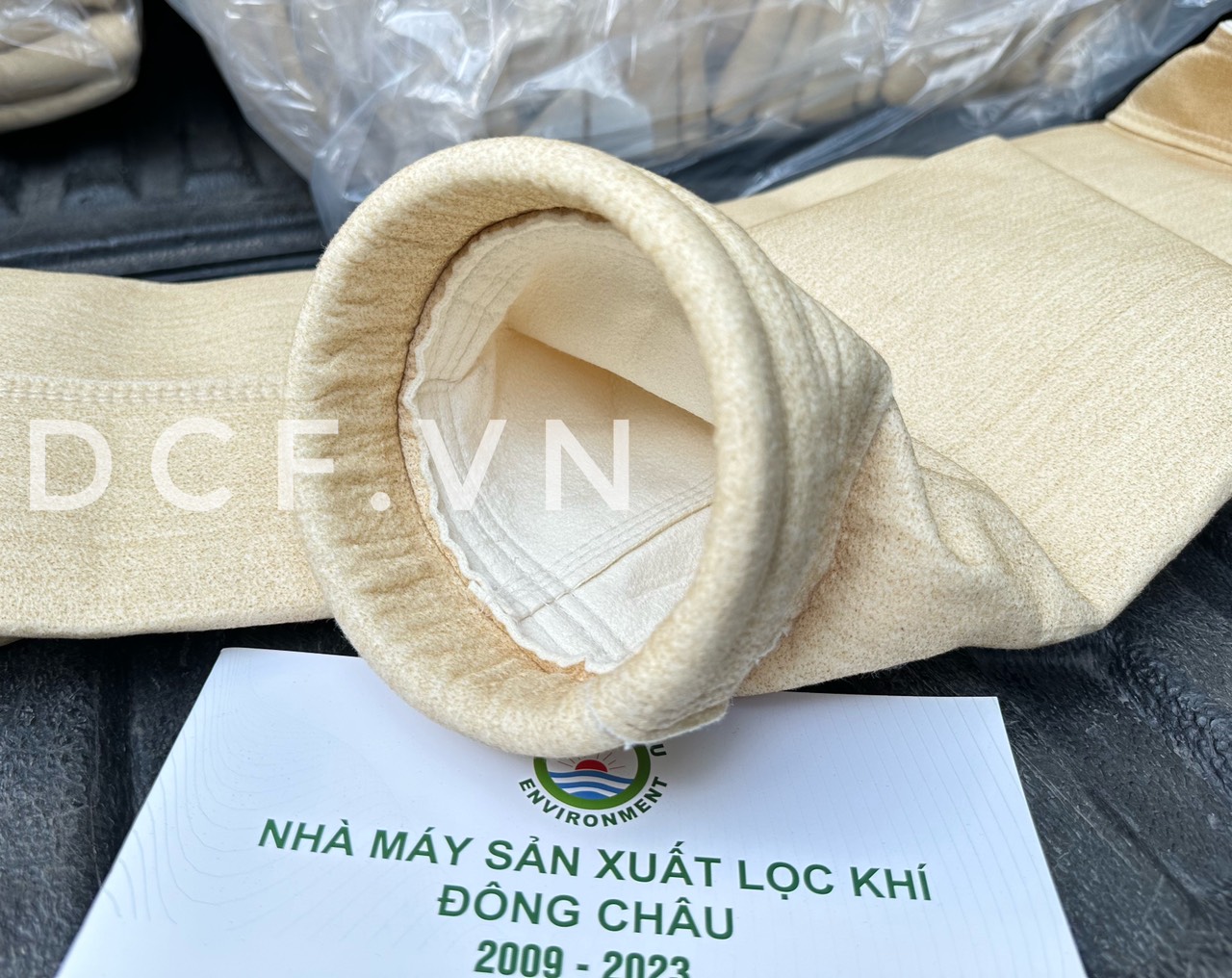 câu tạo chi tiết Túi lọc bụi Nomex