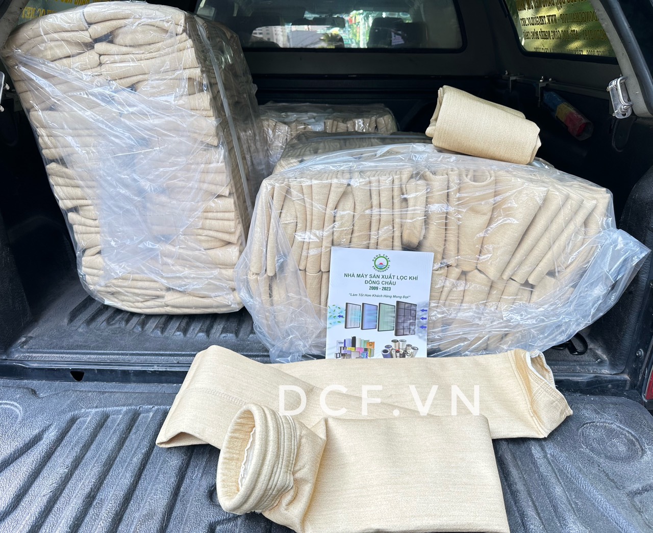 giao hàng số lượng Túi lọc bụi Nomex