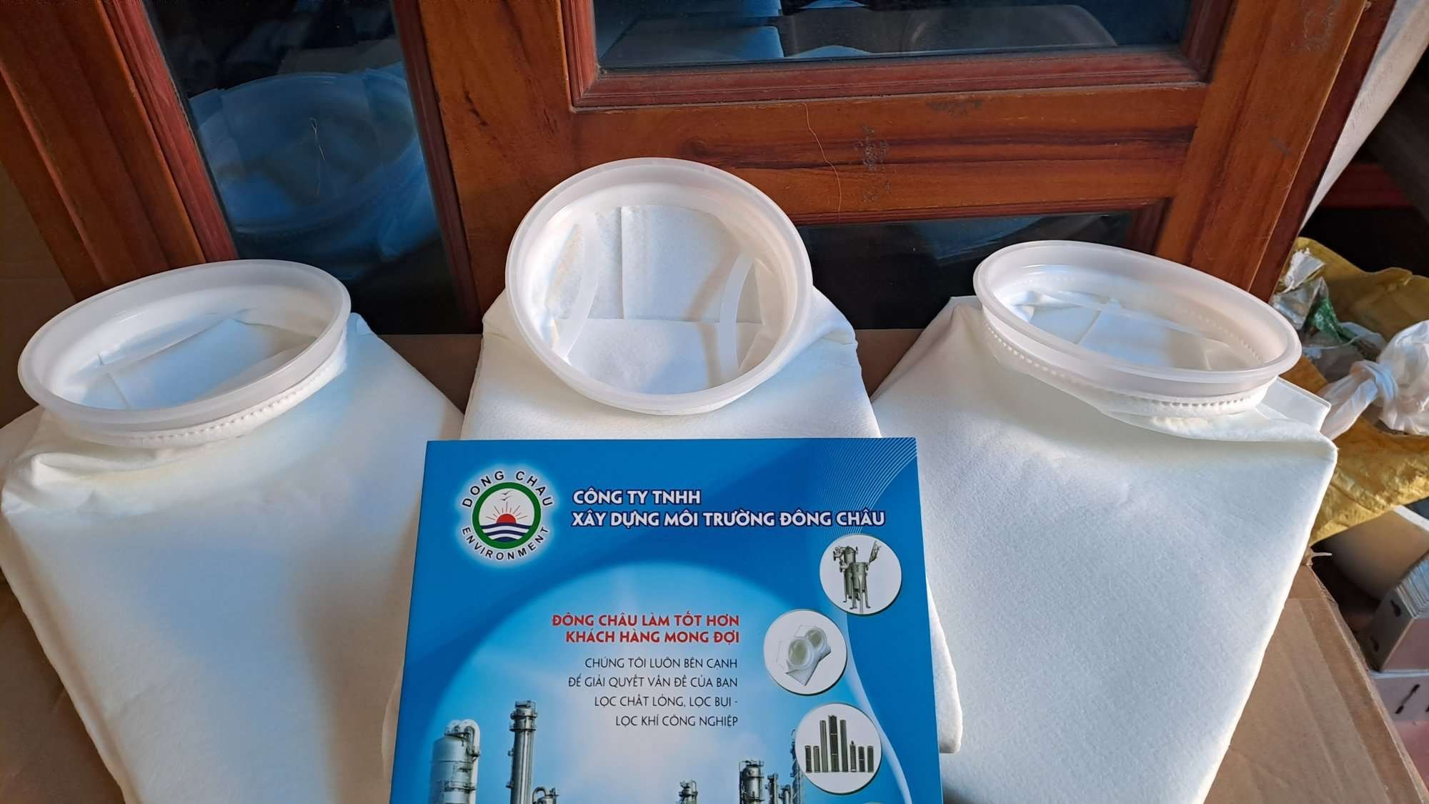 Túi lọc nước PE 0.5 micron DCF.vn