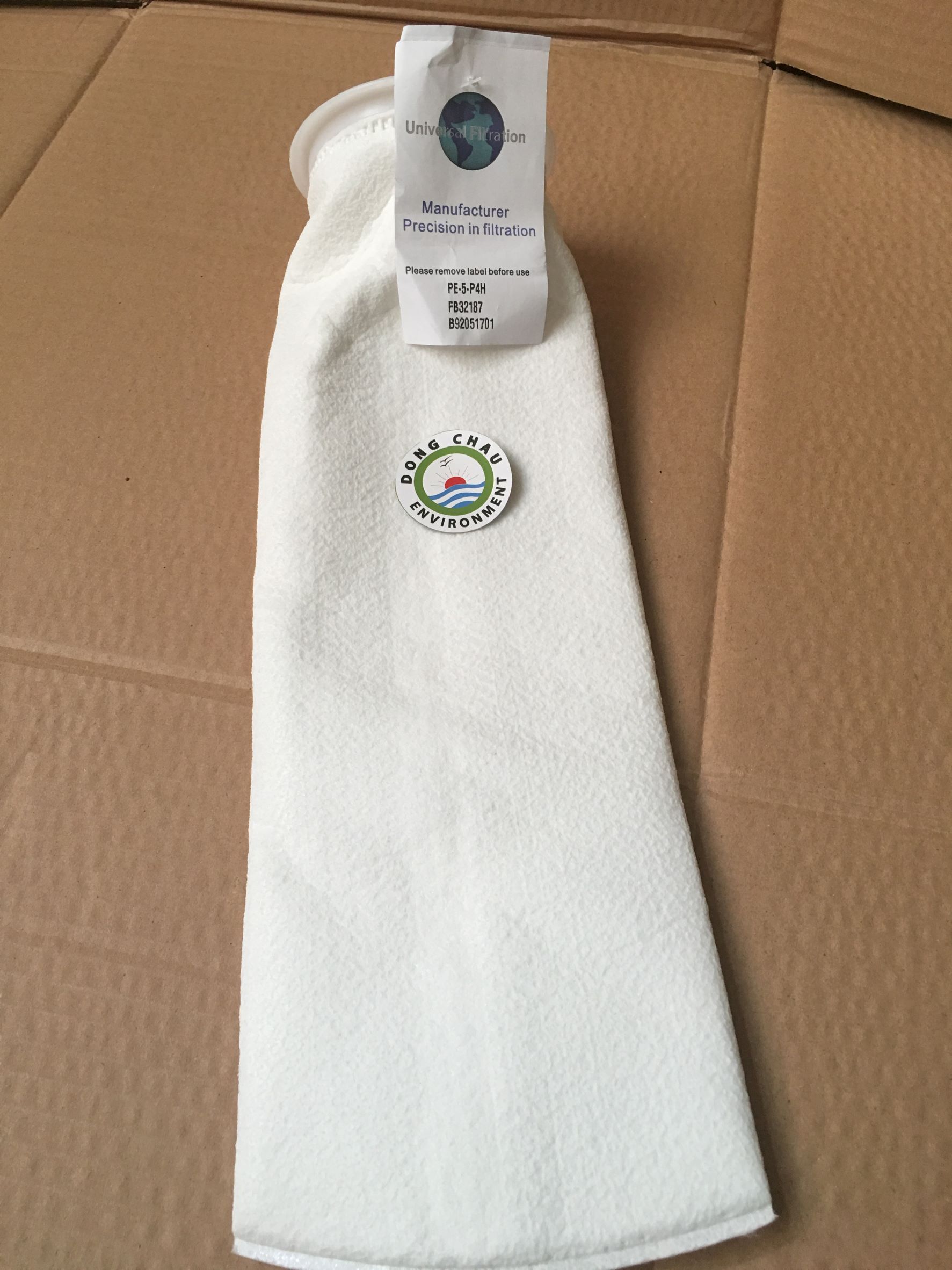 Túi lọc PE 5 micron size 4 chính hãng universal