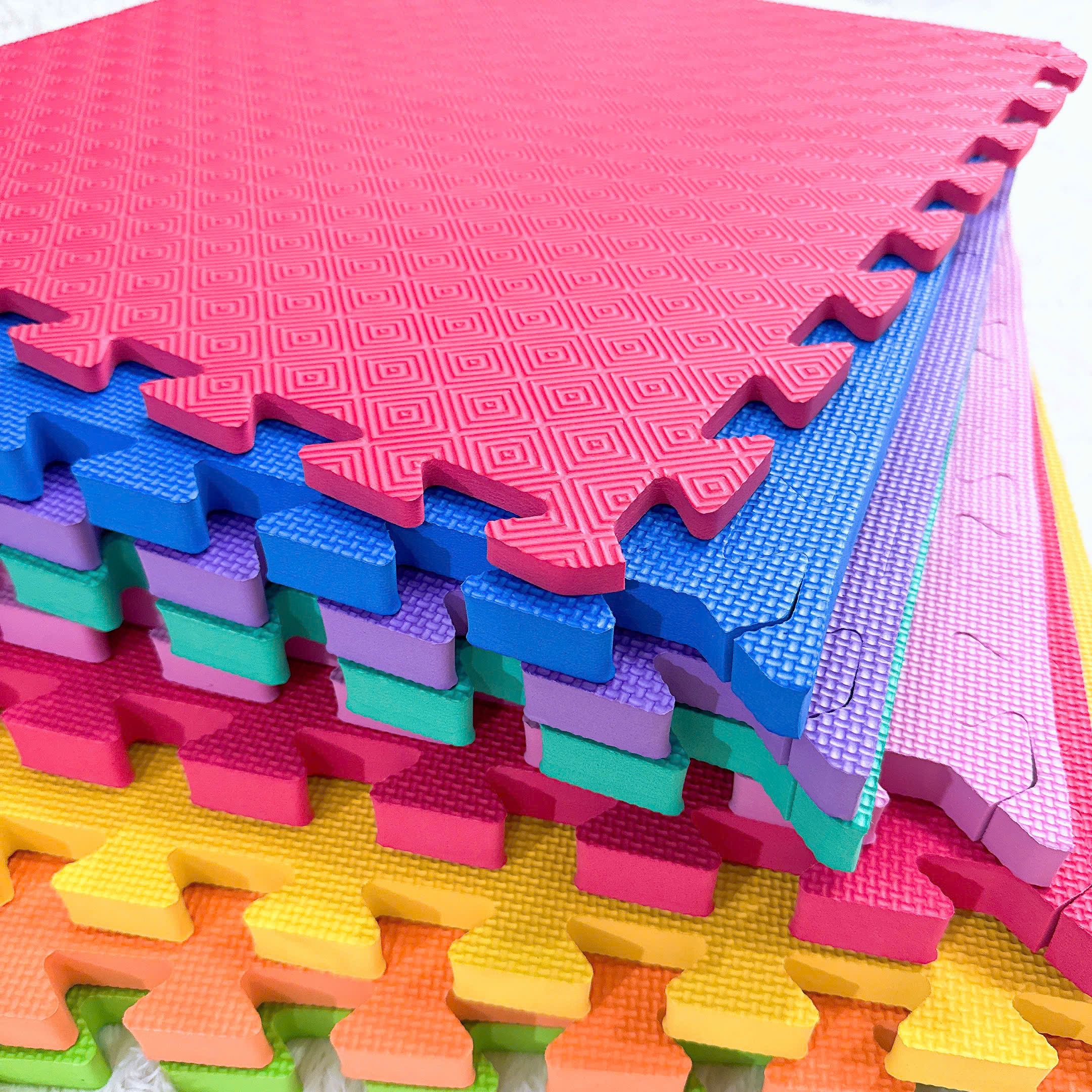 Thảm xốp lót sàn miếng rời (60cm x 60cm x 2cm) bảo vệ khu vực chơi của bé