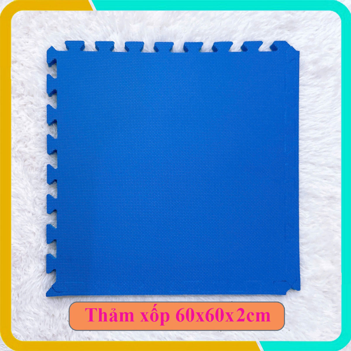 Thảm xốp trải sàn 60x60x2cm được nhiều khách ưu chuộng