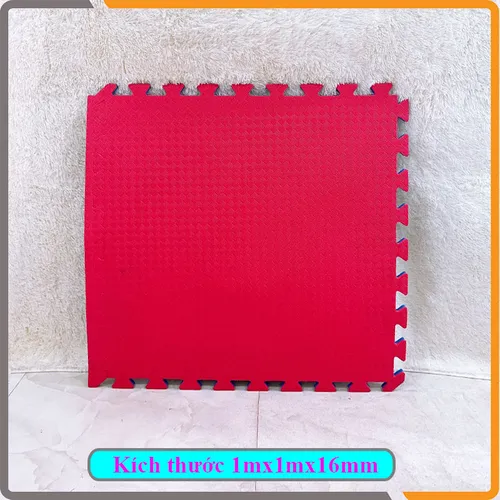 Thảm xốp phòng gym 1mx1mx16mm, Sản Xuất Tại Việt Nam