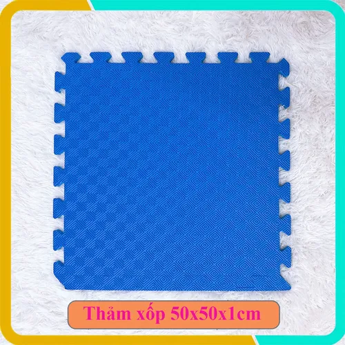 Tấm Xốp Lót Sàn 50x50x1cm, Nhiều Màu Lựa Chọn, Hàng Mới 100%