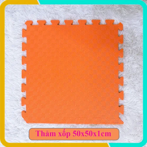Tấm Xốp Lót Sàn 50x50x1cm, Nhiều Màu Lựa Chọn, Hàng Mới 100%