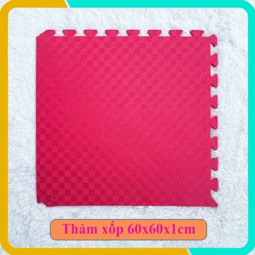 Tấm Xốp Lót Sàn 60x60x1cm, Có 8 Màu Lựa Chọn, Bảo Vệ Bé Yêu Nhà Bạn