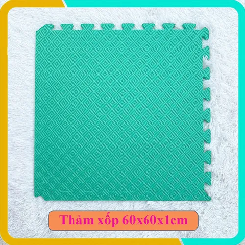 Tấm Xốp Lót Sàn 60x60x1cm, Có 8 Màu Lựa Chọn, Bảo Vệ Bé Yêu Nhà Bạn
