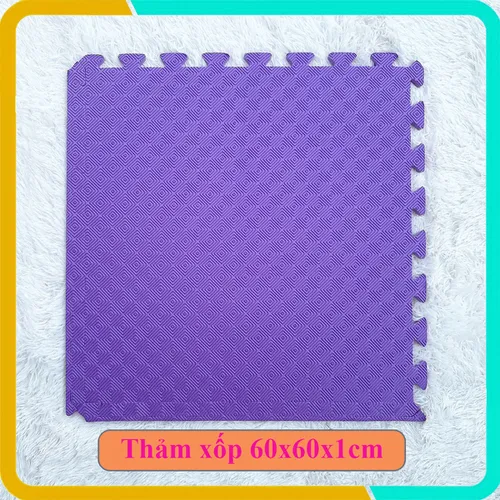 Tấm Xốp Lót Sàn 60x60x1cm, Có 8 Màu Lựa Chọn, Bảo Vệ Bé Yêu Nhà Bạn