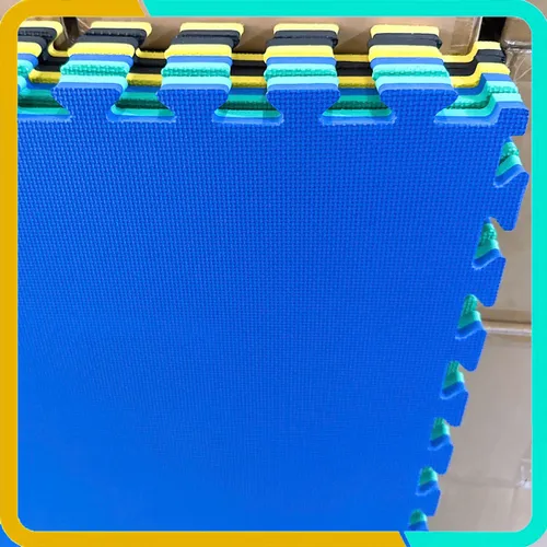 Thảm Xốp Tập Võ 1mx1mx20mm, Vân Chữ T Chống Trơn Trượt, Độ Bền Cao