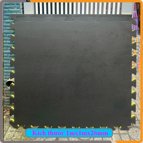 Tấm Xốp Tập Võ Kích Thước 1mx1m x26mm, Chuyên Lót Sàn Tập Võ, Gym, Thể Thao Trong Nhà