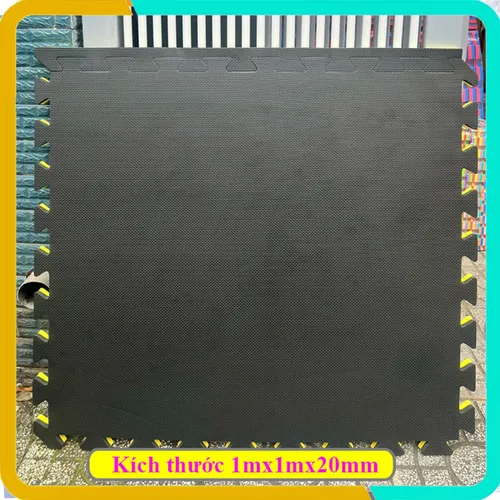 Thảm Tập Võ 1mx1m dày 20mm, Chuyên lót phòng gym, tập võ, khu vui chơi