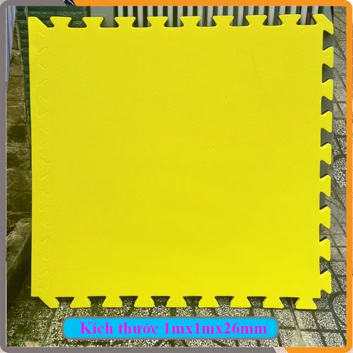 Tấm Xốp Tập Võ Kích Thước 1mx1m x26mm, Chuyên Lót Sàn Tập Võ, Gym, Thể Thao Trong Nhà