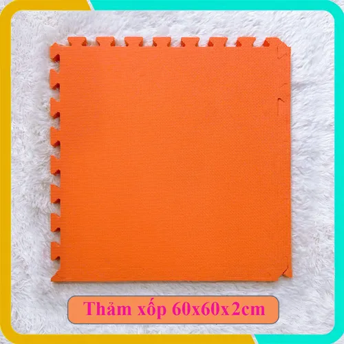 Thảm Xốp Trải Sàn 60x60x2cm, Độ Bền Cao, Sản Xuất Tại Việt Nam, Mới 100%