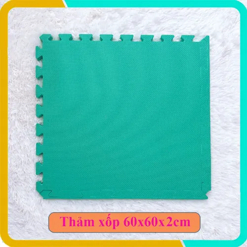 Thảm Xốp Trải Sàn 60x60x2cm, Độ Bền Cao, Sản Xuất Tại Việt Nam, Mới 100%