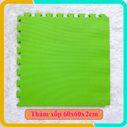 Thảm Xốp Trải Sàn 60x60x2cm, Độ Bền Cao, Sản Xuất Tại Việt Nam, Mới 100%