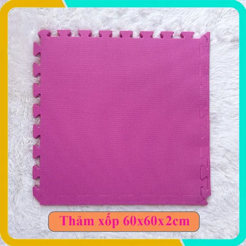 Thảm Xốp Trải Sàn 60x60x2cm, Độ Bền Cao, Sản Xuất Tại Việt Nam, Mới 100%