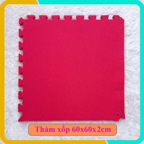 Thảm Xốp Trải Sàn 60x60x2cm, Độ Bền Cao, Sản Xuất Tại Việt Nam, Mới 100%
