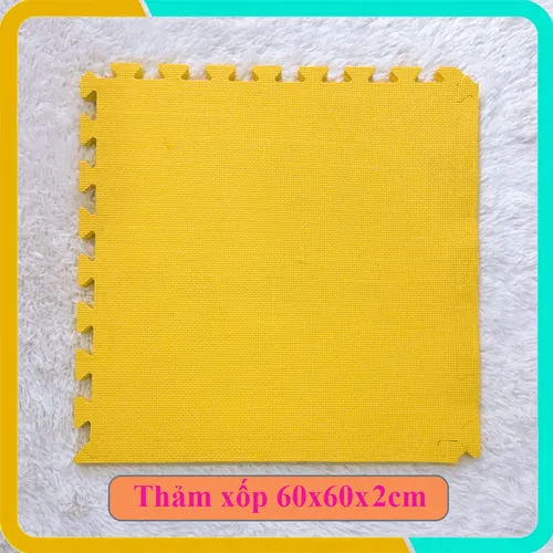 Thảm Xốp Trải Sàn 60x60x2cm, Độ Bền Cao, Sản Xuất Tại Việt Nam, Mới 100%