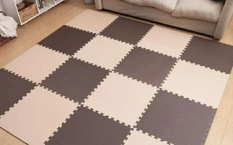 Thảm xốp trải sàn cho bé- Người bạn đồng hành bảo vệ an toàn cho bé