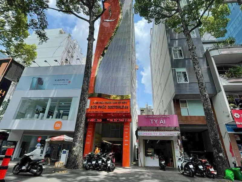 Bán nhà mặt tiền 9A Tôn Thất Tùng Quận 1 - Sẵn kết cấu trệt 7 lầu, cơ hội đầu tư