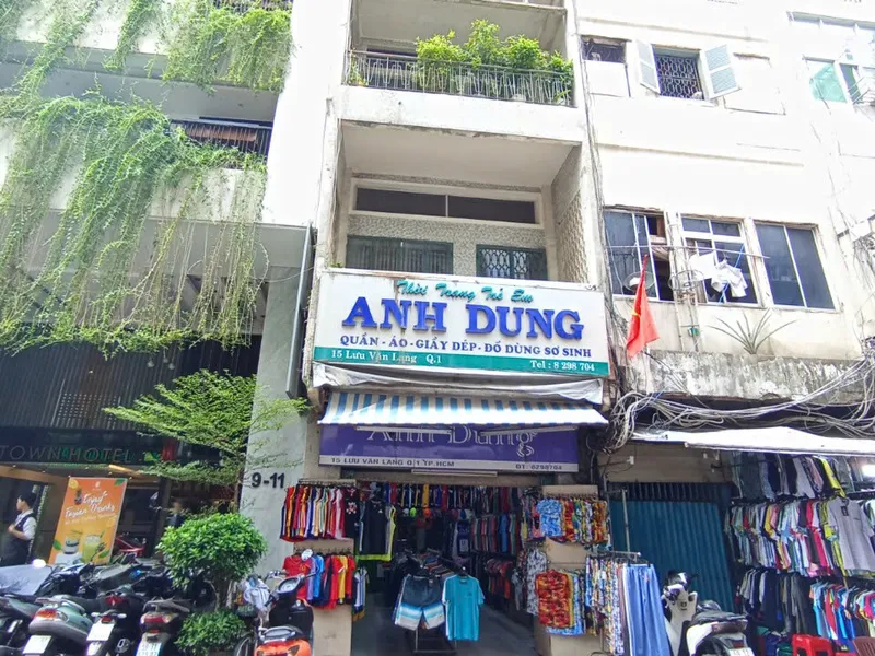 Bán nhà 15 Lưu Văn Lang Phường Bến Thành Quận 1