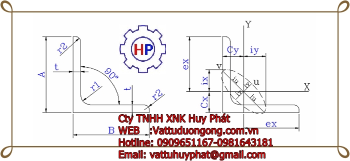 THÉP HÌNH CHỮ V NHẬP KHẨU