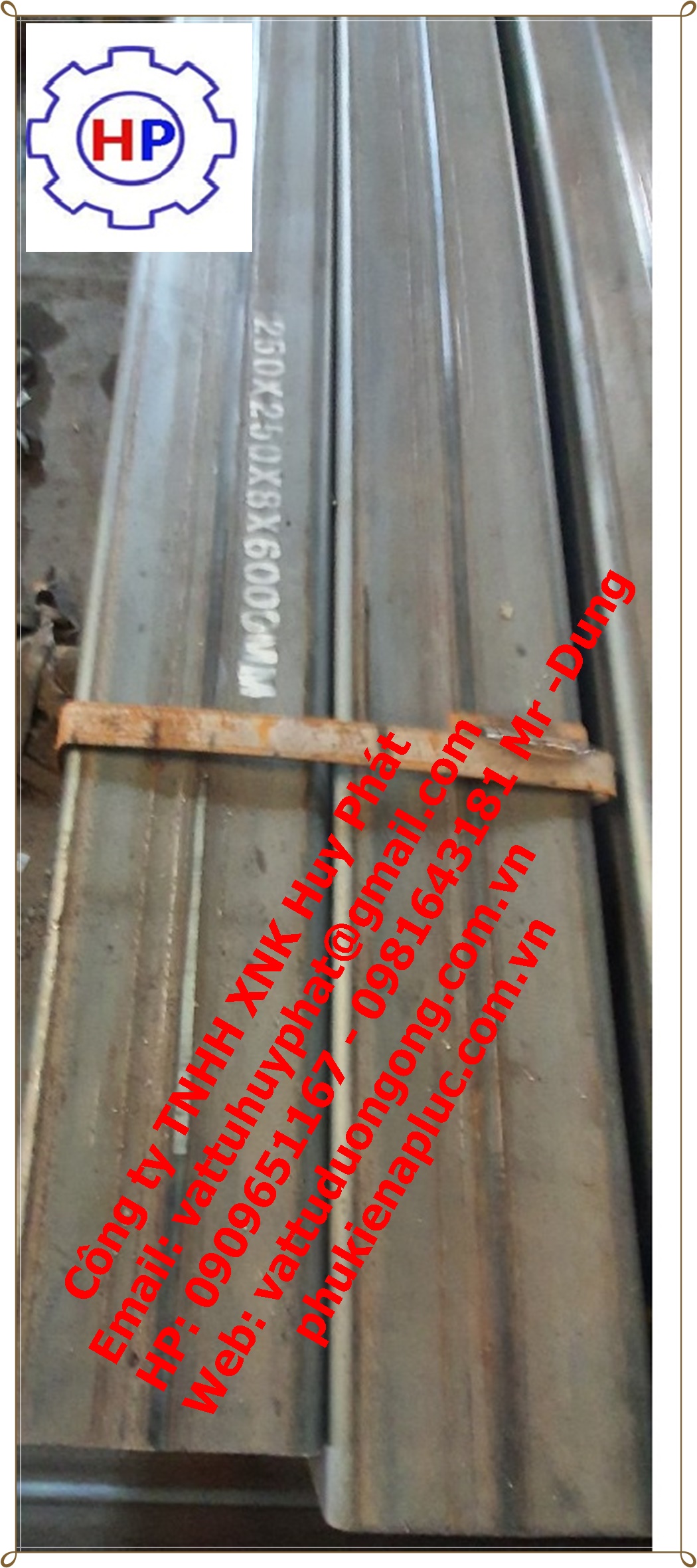 THÉP HỘP 250 X 250 X 8.0