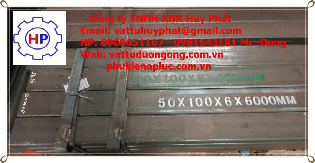THÉP HỘP 50 X 100 X 6.0