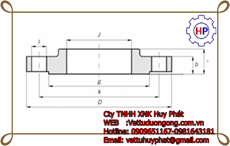 MẶT BÍCH ANSI/ASME FLANGE B16.5 SLIP ON CLASS 150