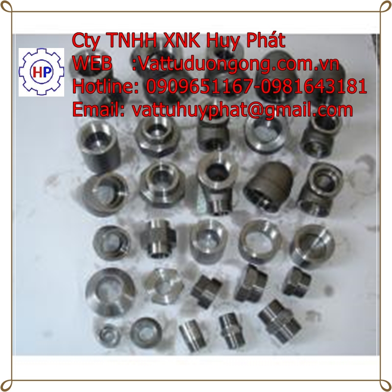 TÊ REN ÁP LỰC EQUAL TEE FORGED A105 CLASS 1500, 3000 ASME B16.11