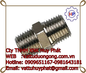 KÉP HAI ĐẦU REN ÁP LỰC HEXAGON NIPPLE FORGED A105 CLASS 1500, 3000 ASME B16.11