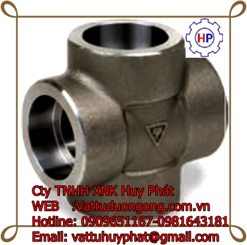 Thập hàn áp lực - Socket Weld Cross 1500, 3000 ASME B16.11