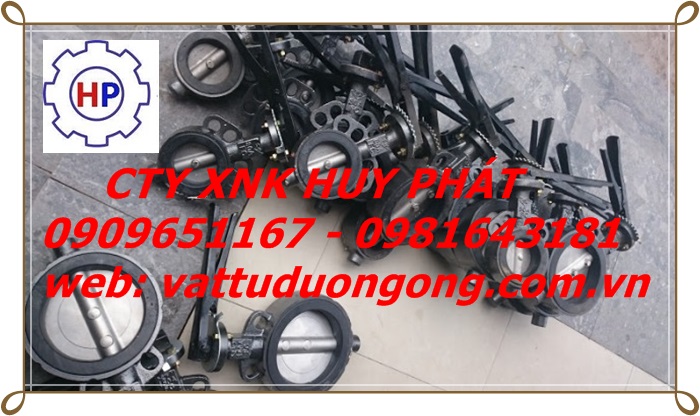 VAN BƯỚM TAY GẠT SAMWOO HÀN QUỐC, DN50 ( phi 60)