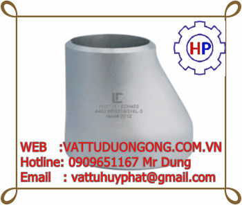 Bầu giảm (côn thu) inox 304