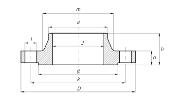 MẶT BÍCH ANSI/ASME B16.5 WELD NECK FLANGE CLASS 300