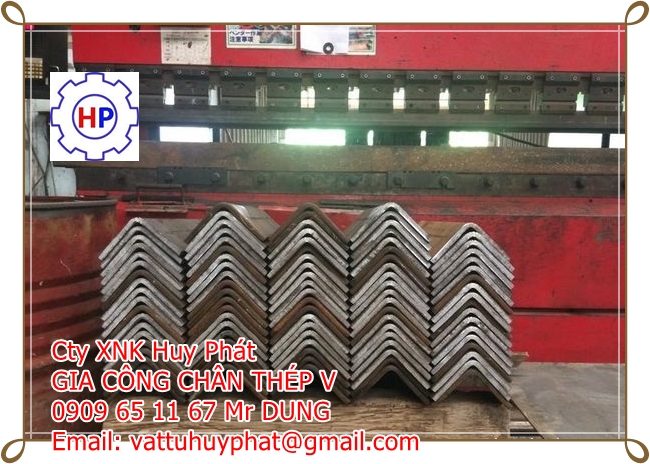 NHẬN GIA CÔNG CẮT, CHẤN, DẬP THÉP V THEO YÊU CẦU