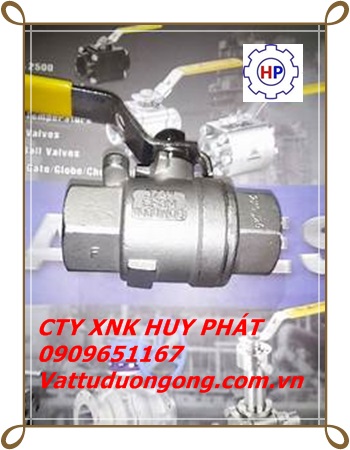 Van bi ren inox tay gạt DN50 ( phi 60)