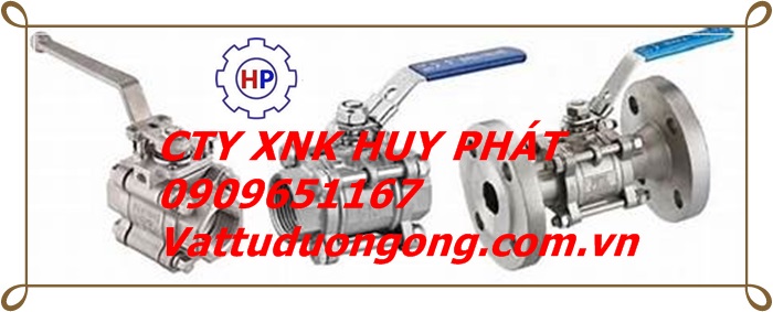 VAN BI INOX REN 304 , 316 3 MÃNH ( 3PC)  DN50 ( phi 60)
