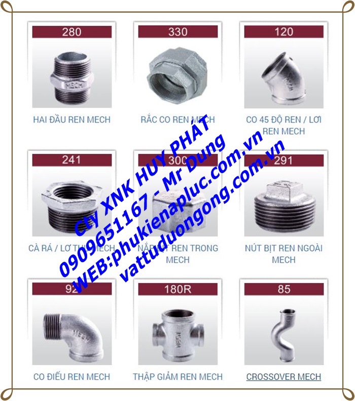 Phụ kiện ren MECH