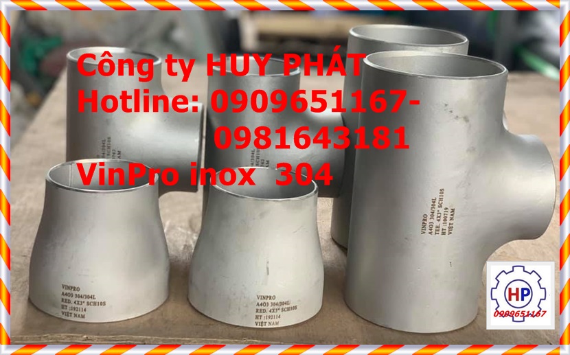 Tê hàn inox VinPro Tê hàn inox VinPro