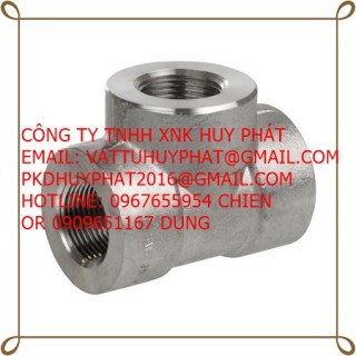 TÊ REN ÁP LƯC INOX 304 #3000