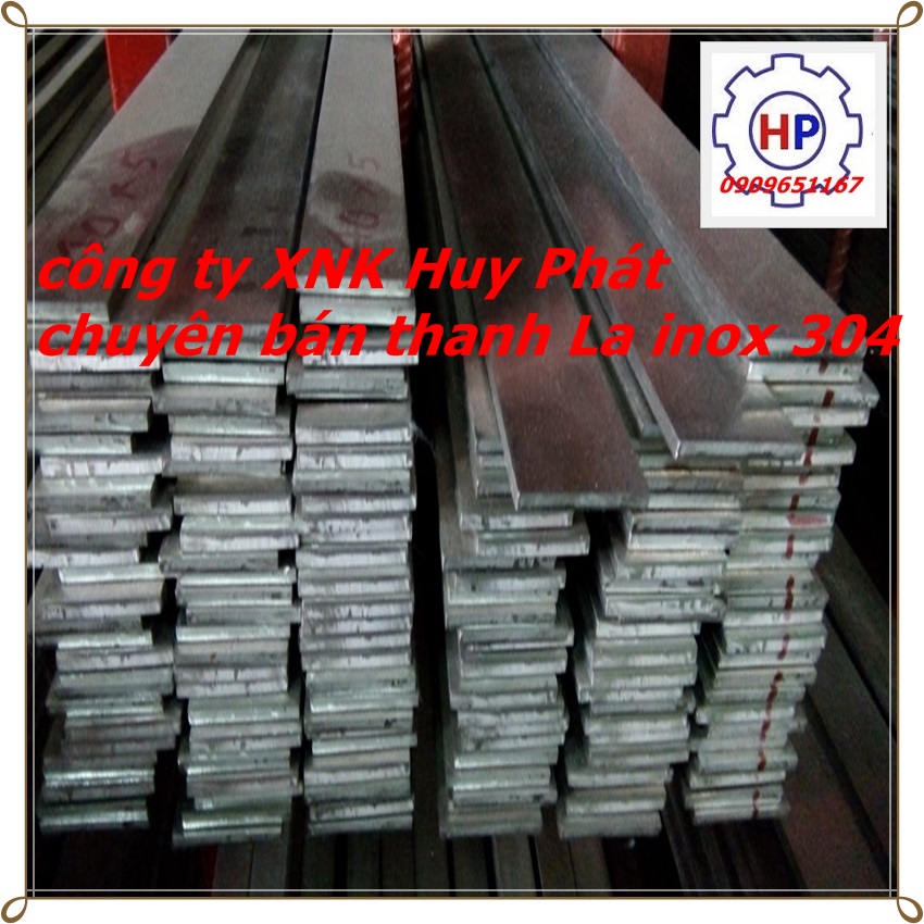 Thanh la inox (flat bar) 201, 304, 316 thép không gỉ