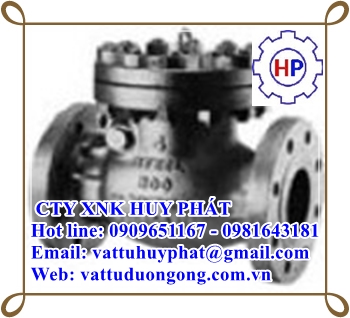 VAN MỘT CHIỀU THÉP LẮP BÍCH ANSI300 KITZ NHẬT