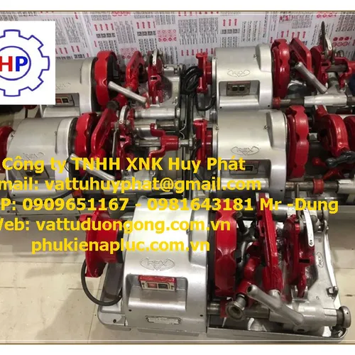 Cho thuê máy tiên ren ống  phi 21, 27 , 34 , 42 , 49 ,60 ASADA