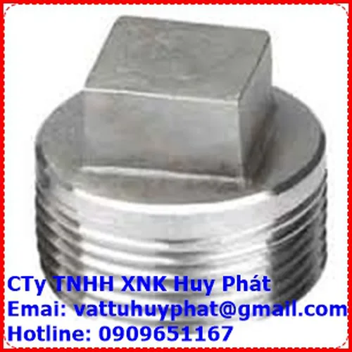 Nút bít ren ngoài inox