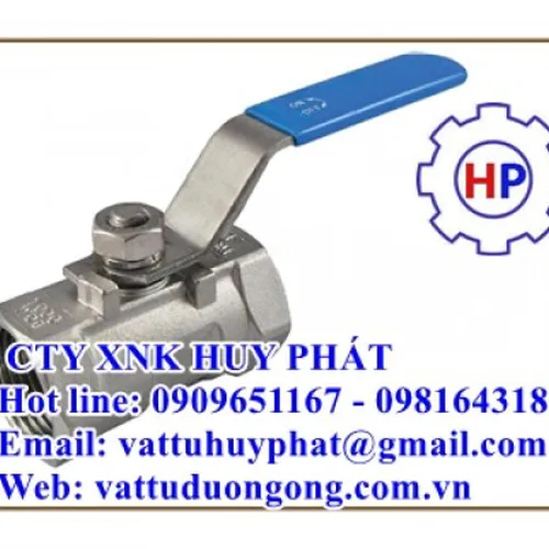 Van bi ren inox tay gạt DN40 ( phi 49)