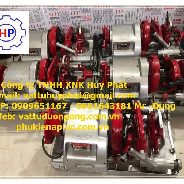 Cho thuê máy tiên ren ống  phi 21, 27 , 34 , 42 , 49 ,60 ASADA